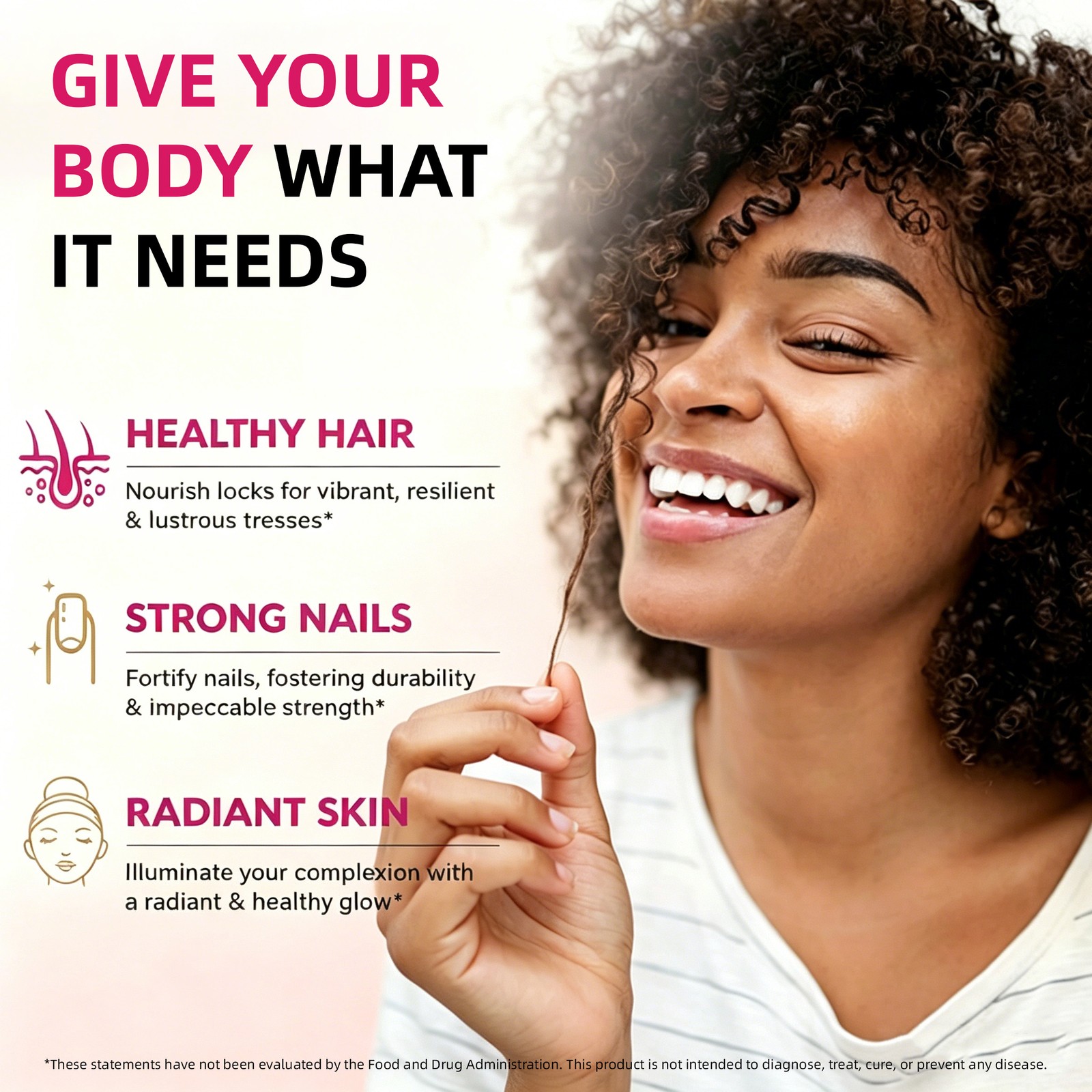Biotin 10000mcg Collagen Capsules Hair Growth Nail Strength Skin Glow Support