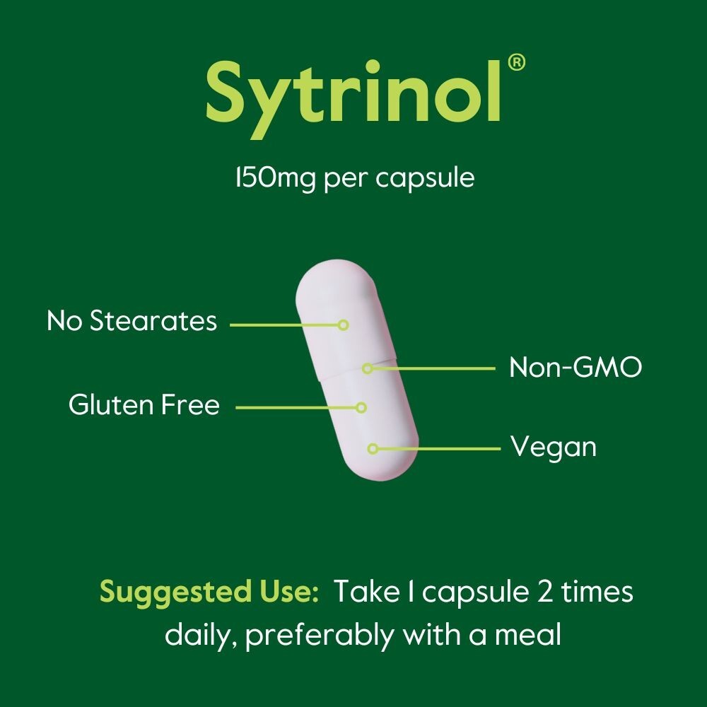 Sytrinol 150mg (120 Vegetarian Capsules)- No Stearates- No Flow Agents