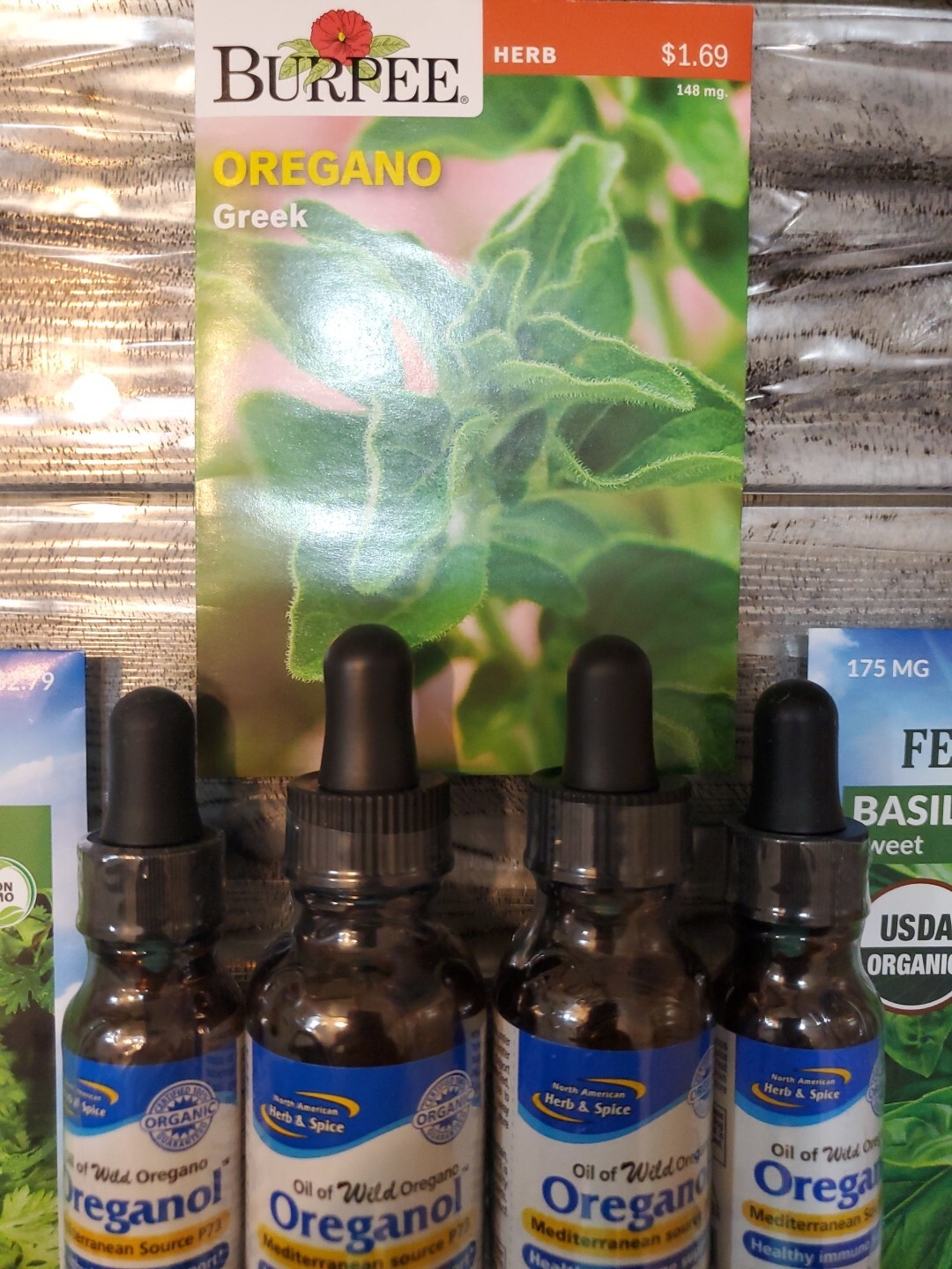 OREGANOL Oil of Oregano’s P73 2.9 oz. total (Exp 5/26) + FREE $8 Organic SEEDS