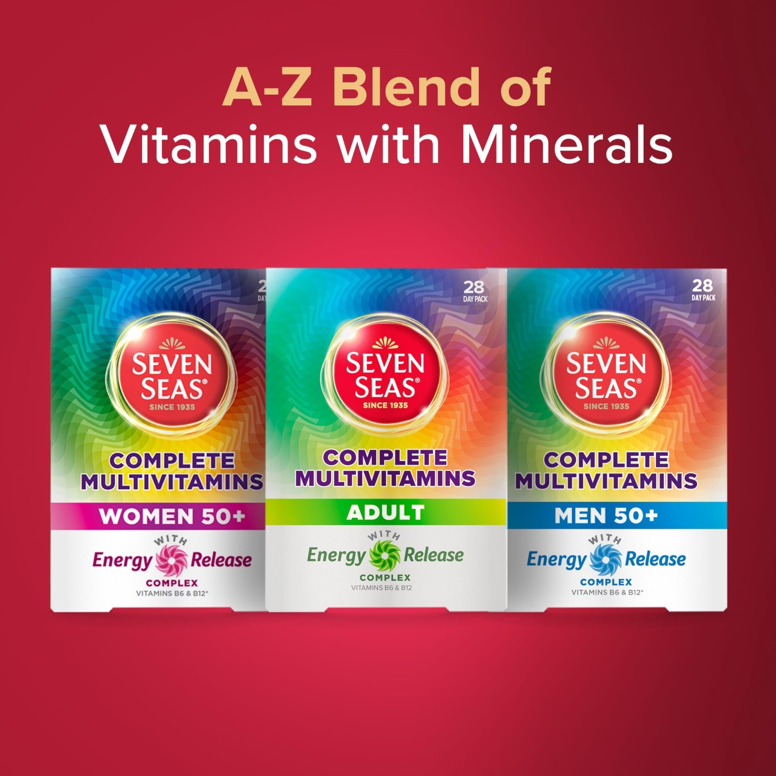 Adult Multivitamins for Men & Women – Complete Daily Nutrients, Immune Support