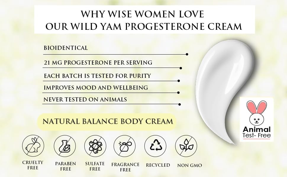 Wild Yam Progesterone Cream Unscented