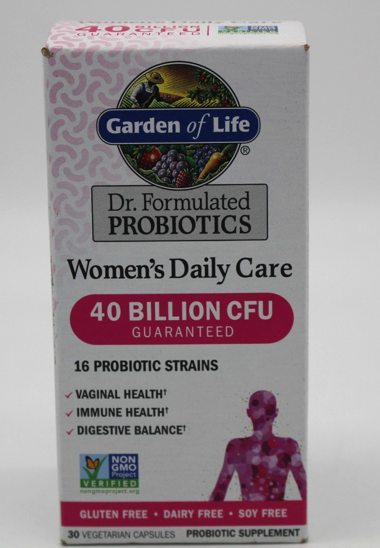 Garden of Life Dr. Formulated Probiotics Women’s Daily Care 30ct – EXP 12/2026