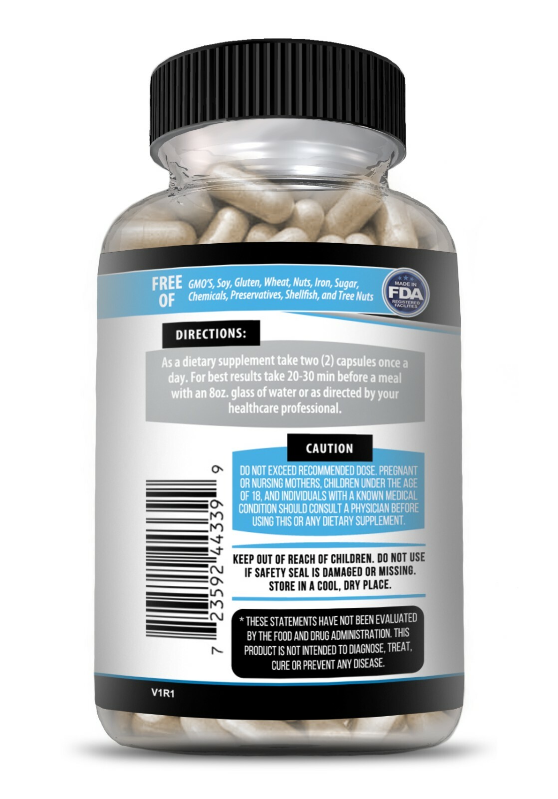 Vitamin B-12 Complex 60ct, B-12 Vitamins, Energy, Cardio, Aids Nervous System