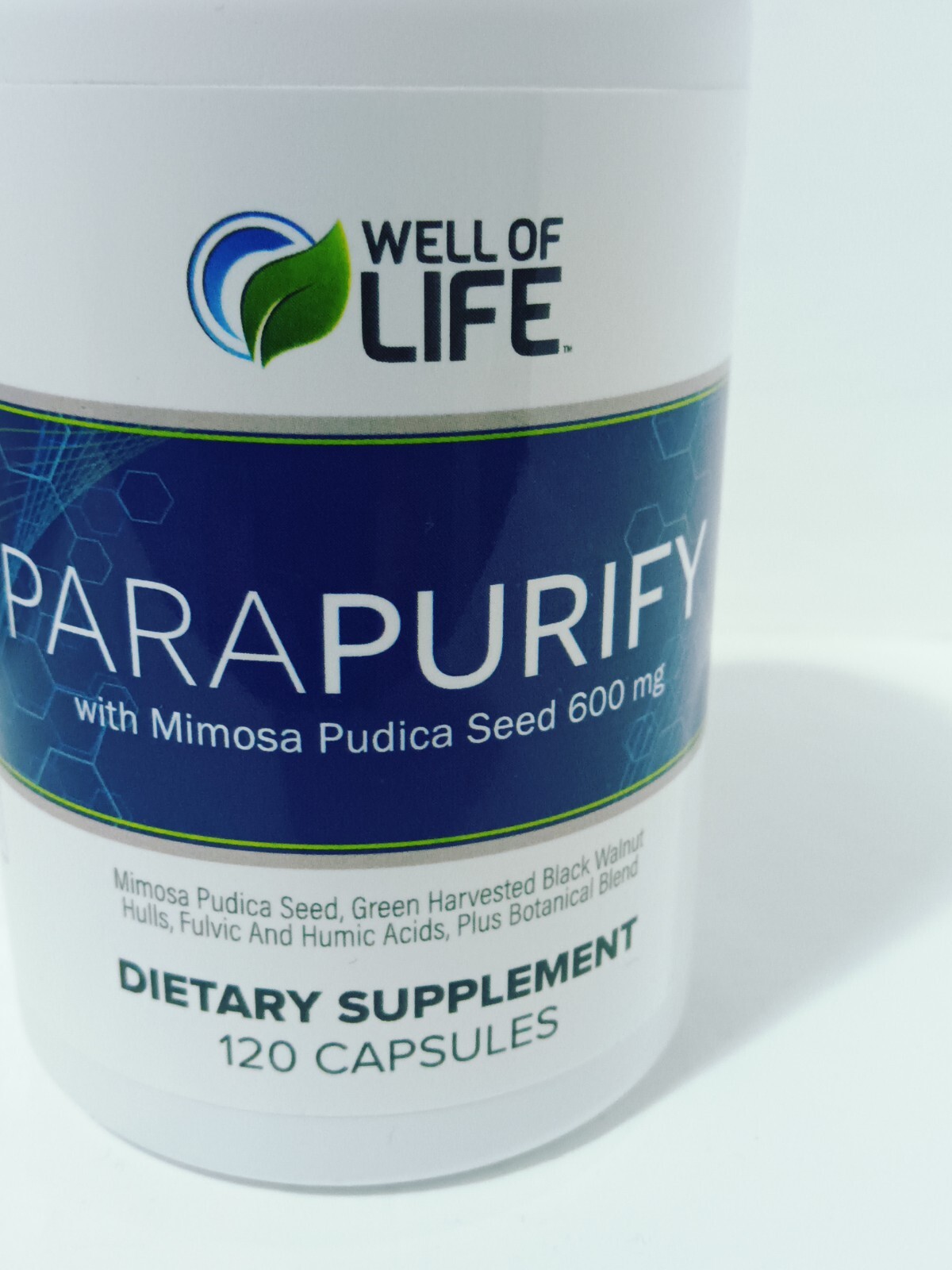 WELL OF LIFE ParaPurify | 120 Vegetarian Capsules:Free Shipping New.exp:02/2027