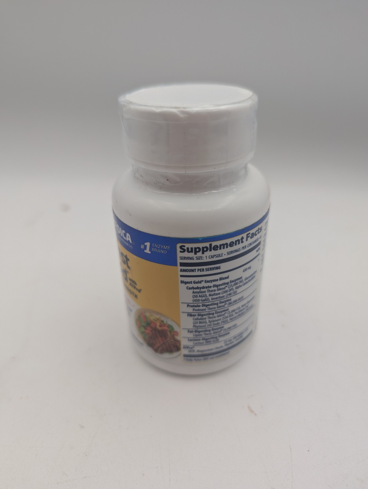 Enzymedica Digest Gold + ATPro Maximum Strength Enzyme Formula Prevents Bloat…
