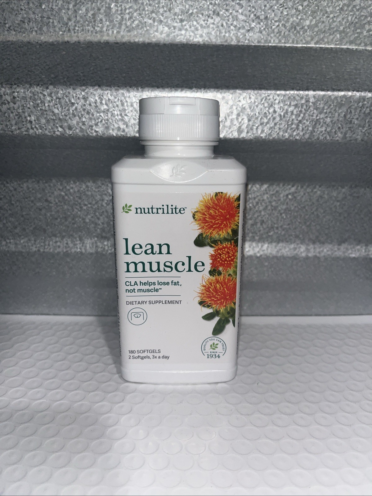 Amway Nutrilite Lean Muscle 180 Softgels Exp 12/2027 – New/Sealed!