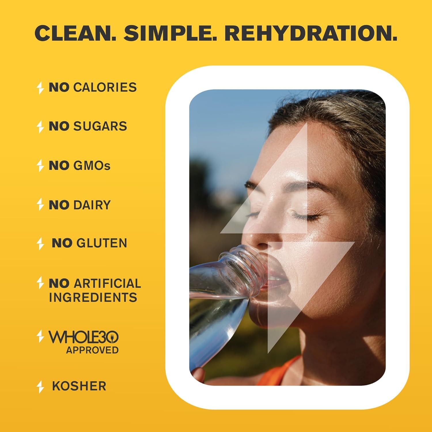 LyteShow Sugar-Free Electrolyte Supplement for Hydration and Immune Support – 40
