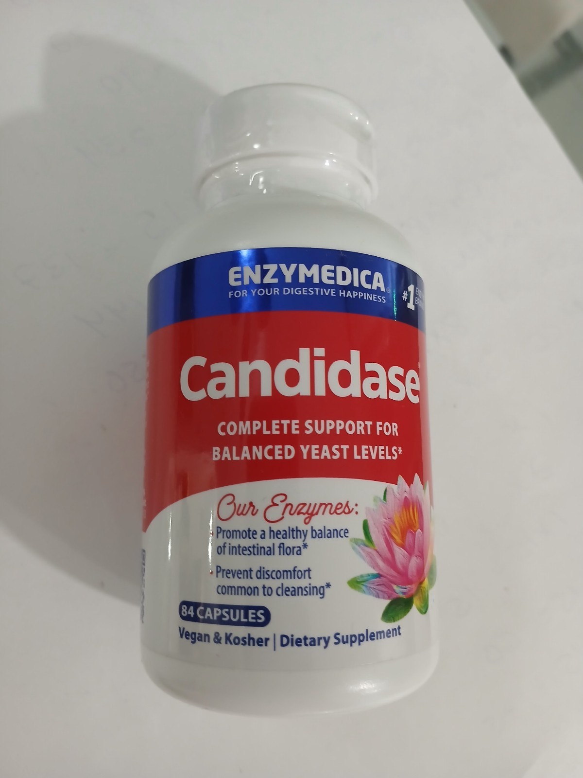 Enzymedica Candidase 84 Capsules Exp Date 2/27