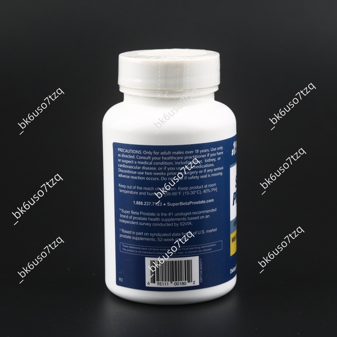 1 pack Super Beta Prostate Advanced Male Beta-Sitosterol 60 Caplets EXP: 05/2028