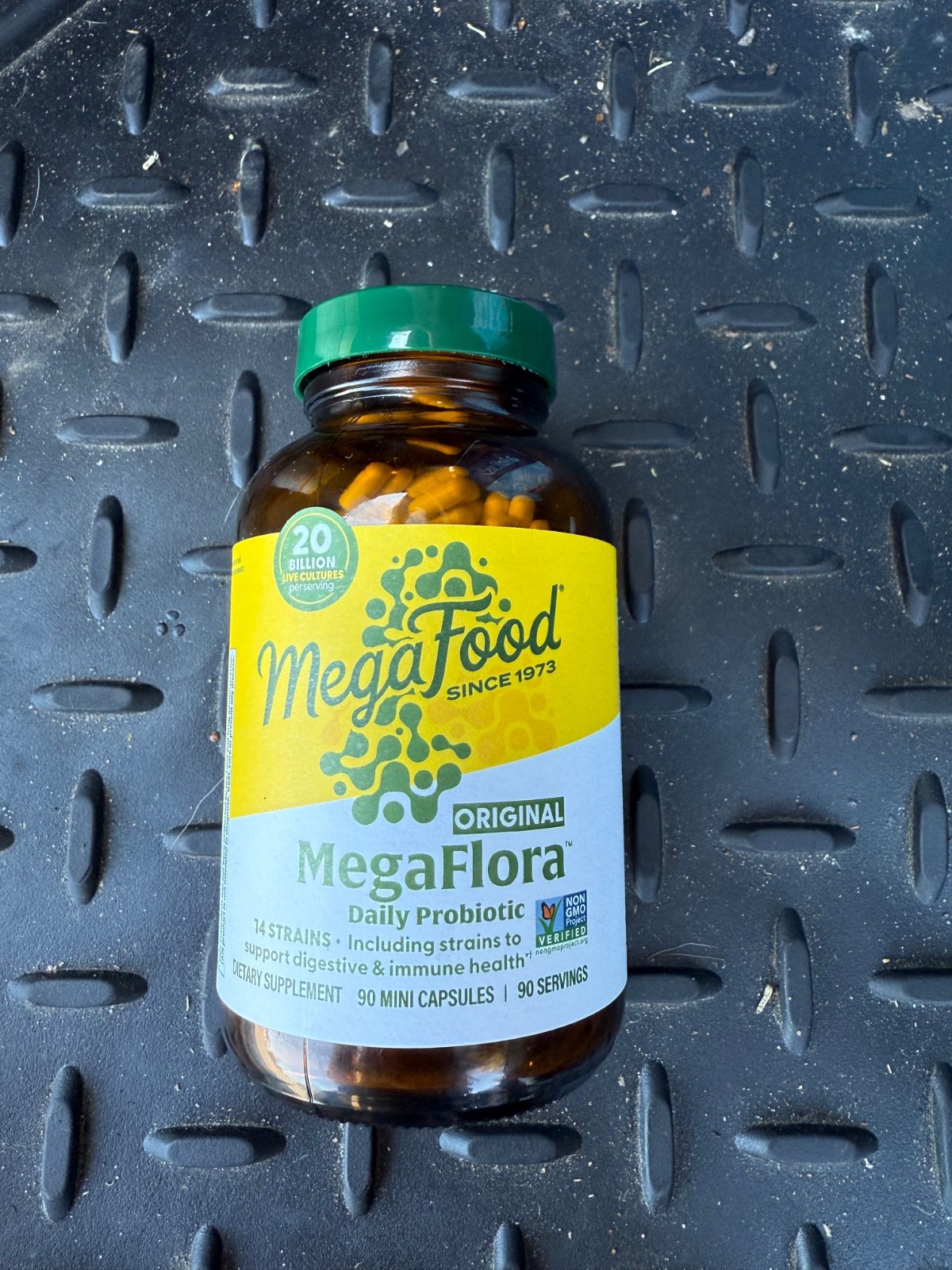 MegaFood MegaFlora Probiotic Daily 90 mini capsules