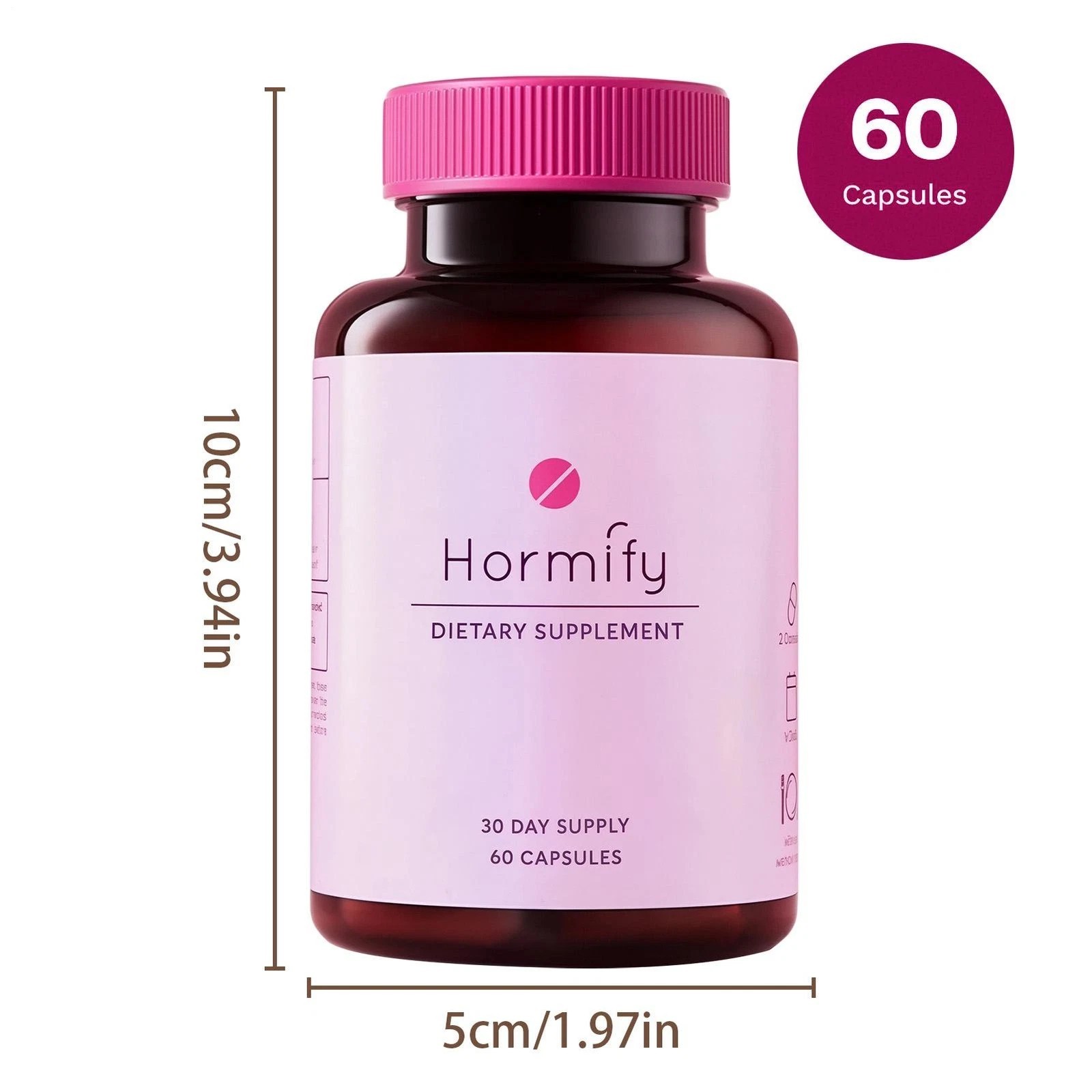 Hormify Women’s Balance Supplement 60 Capsules （1-3 Bottle）SEALED IN BOX NEW
