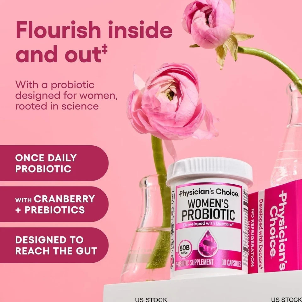 Physician’s Choice Women’s Probiotic | 50 Billion CFU + Natural Prebiotic US