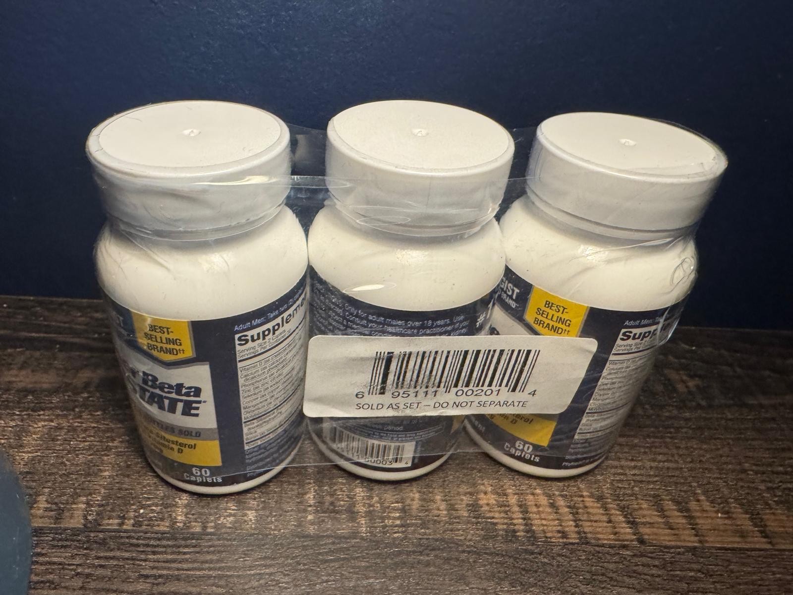 SUPER BETA PROSTATE Support Men’s Healthy Prostate 60 Count (Pack of 3)
