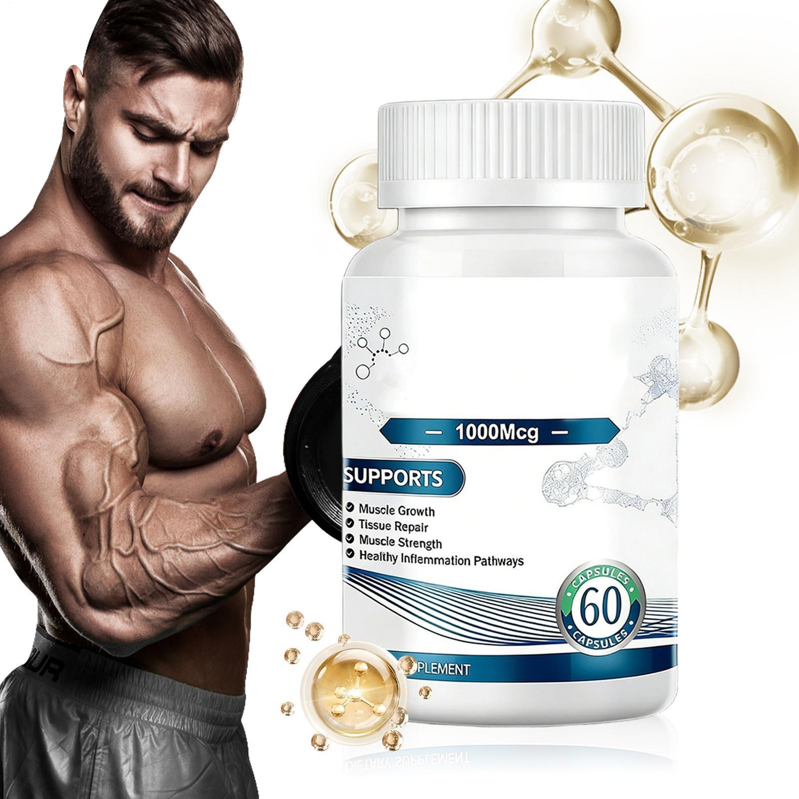 B-157 1000mcg 60 Capsules – Accelerate Muscle Tissue Repair