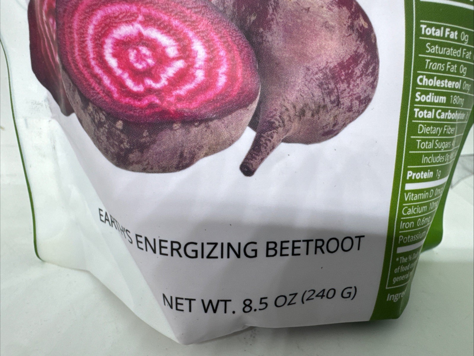 Organic Red Beet Powder 240 g EcoFriendly Gluten-Free Non-GMO Exp 12/2027-New-US