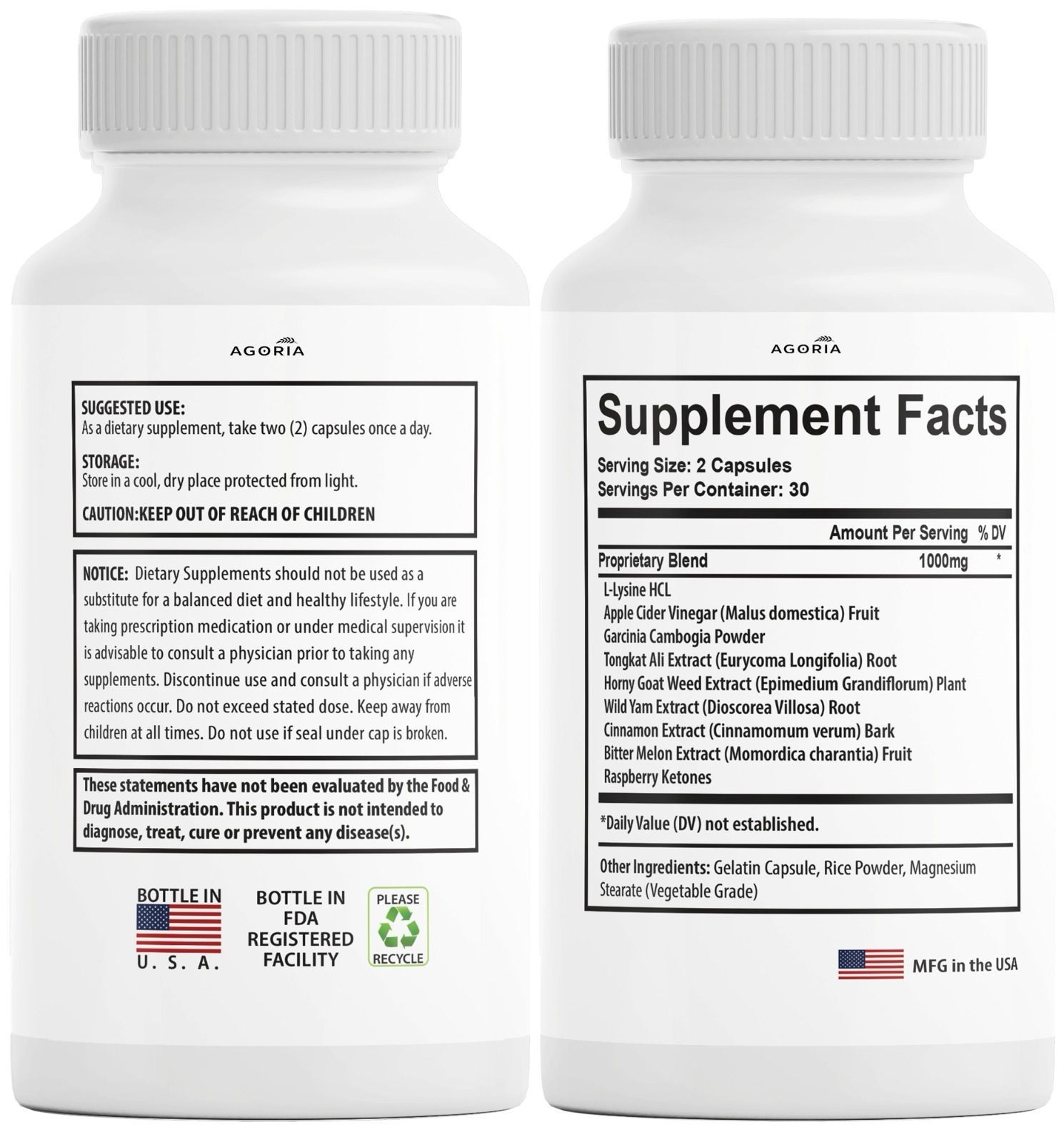 1-Pack Rhodiola Rosea Capsules – Floraviva for Energy, Focus, Mood
