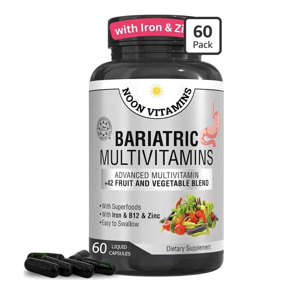 Noon Vitamins Bariatric Multivitamins 30 Day Supply
