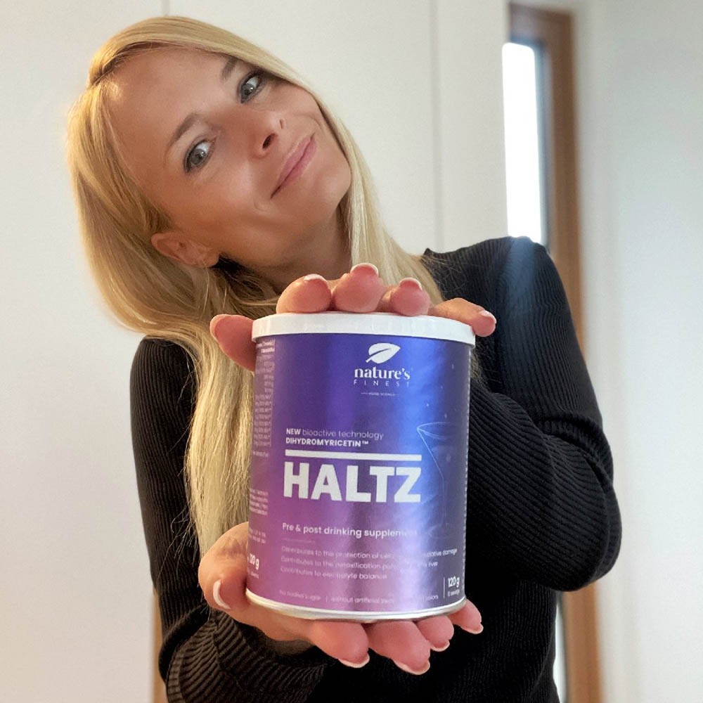 Nature’s Finest HALTZ Anti Hangover Pre & Post Drinking Supplement 4x130g