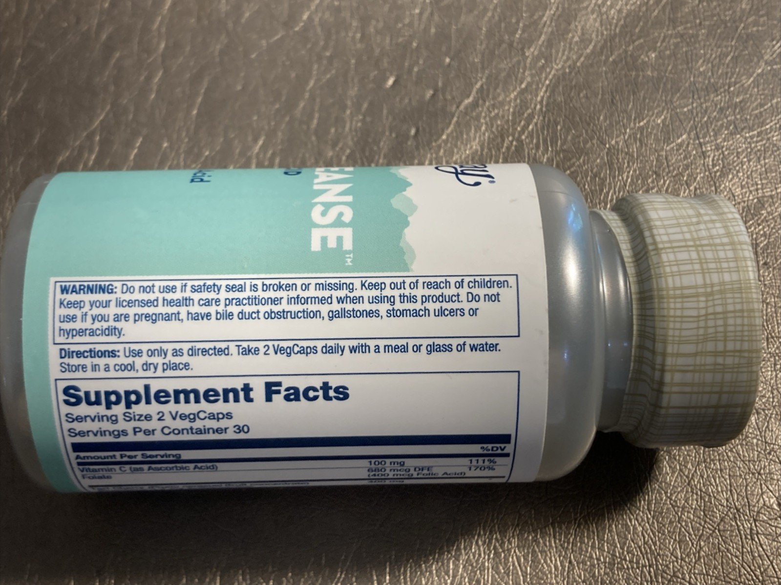 SOLARAY Total Cleanse Uric Acid – 60 VEGCAPS – Exp 11/27