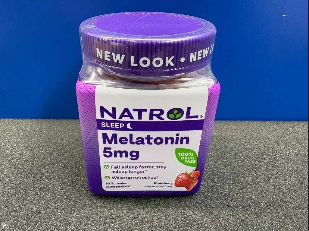 1x (1pck)Natrol Sleep Support Melatonin 5mg Gummies – 60ct Strawberry EXP 07/26