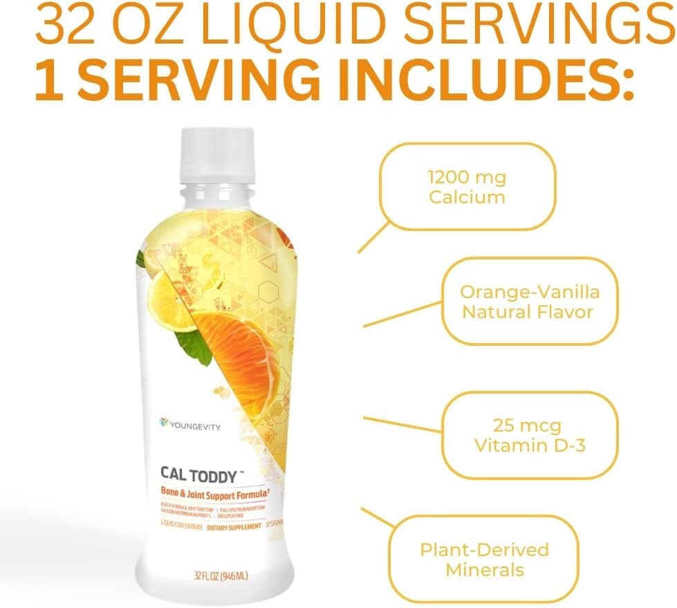 Youngevity/Supralife Cal Toddy Dr Wallach – 32 FL OZ – FREE SHIPPING