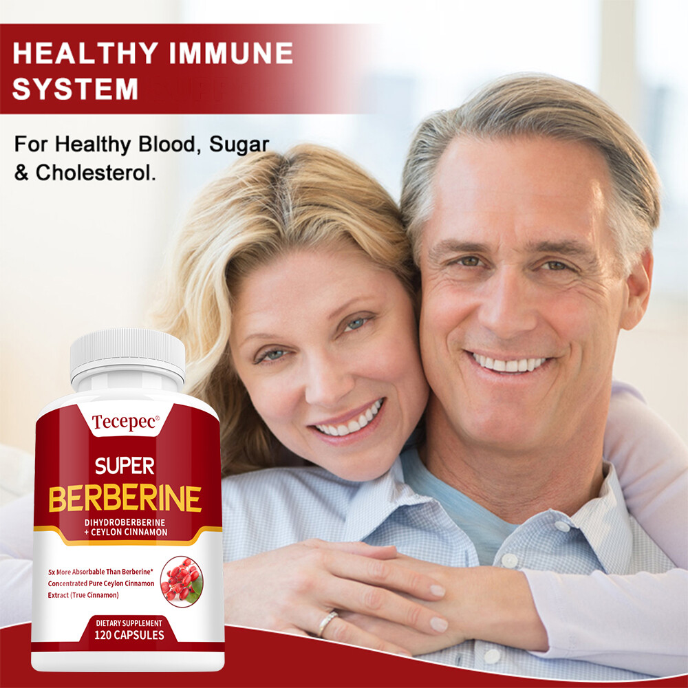 Super Berberine Ceylon Cinnamon Dihydroberberine, 4250 Mg 30/60/120Capsules