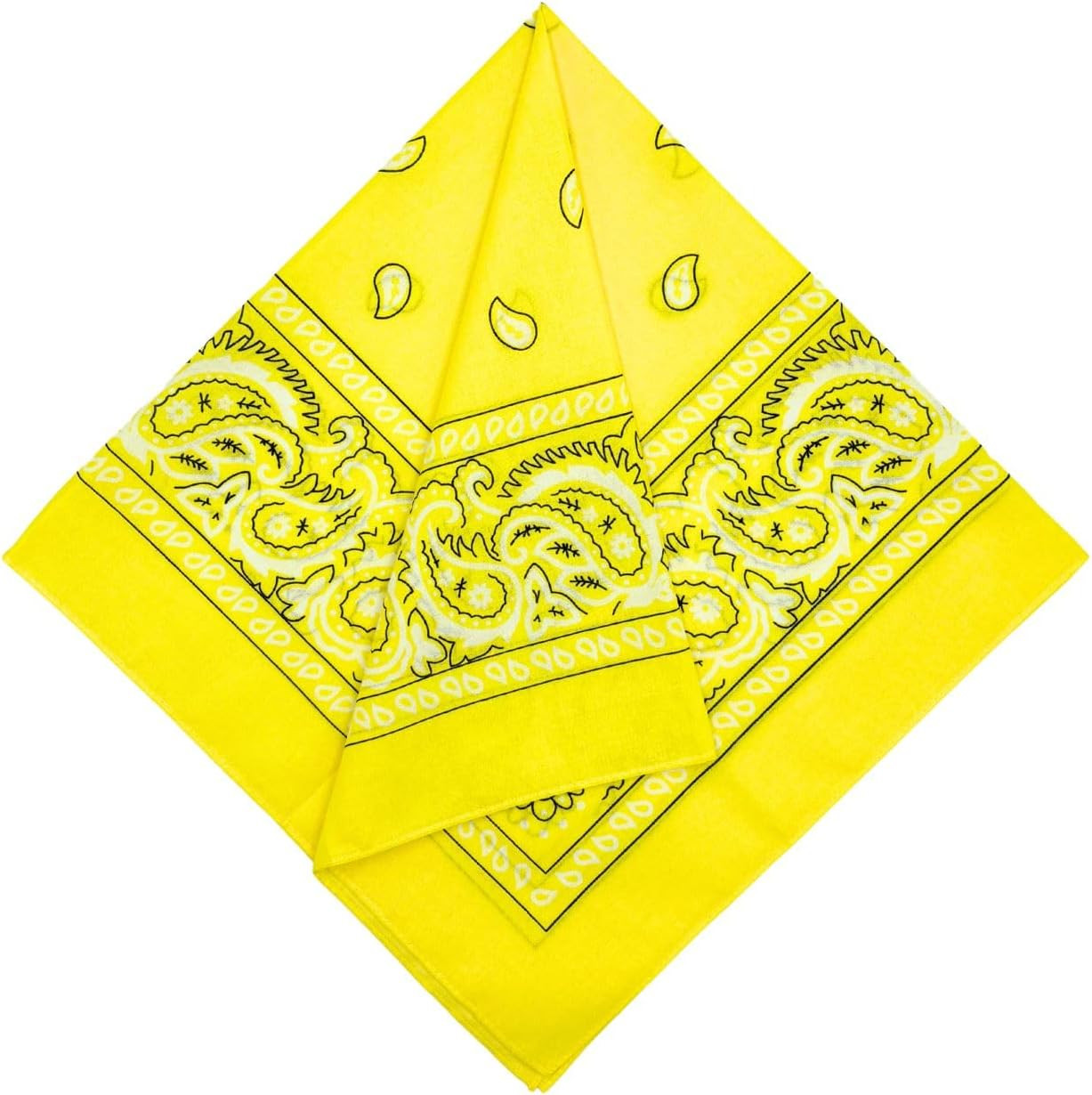 3 Pack Extra Large Bandanas 27” x 27” 100% Cotton for Men & Women Paisley Handke