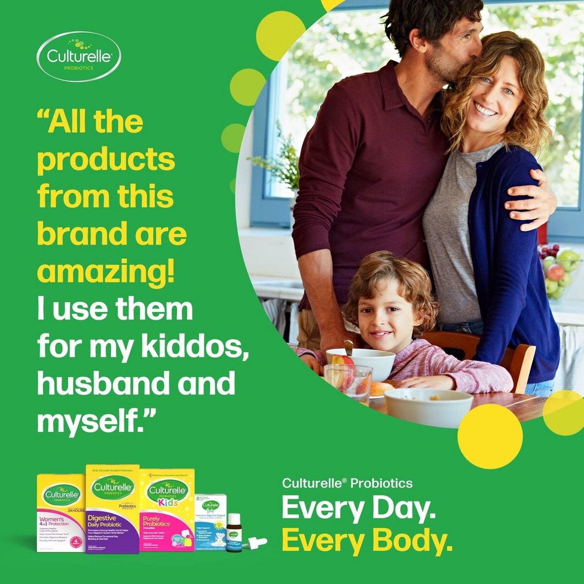 Culturelle Kids Probiotic + Gluten Free Veggie Fiber Gummies – Berry – 30ct