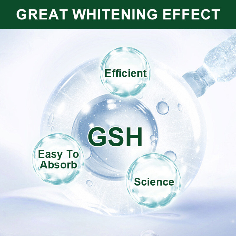 Glutathione Capsules 1000MG Anti-Aging Anti Wrinkle Skin Whitening Pill 60/120pc