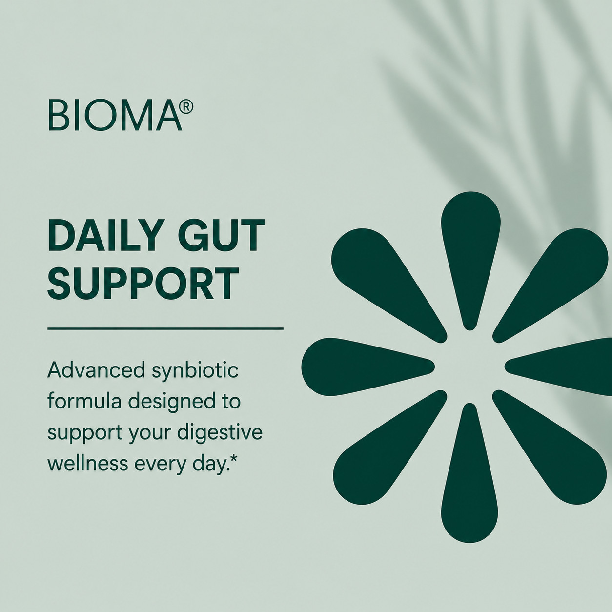 Bioma 3-in-1 Synbiotic Probiotics 60 Capsules Digestive & Gut Balance Formula