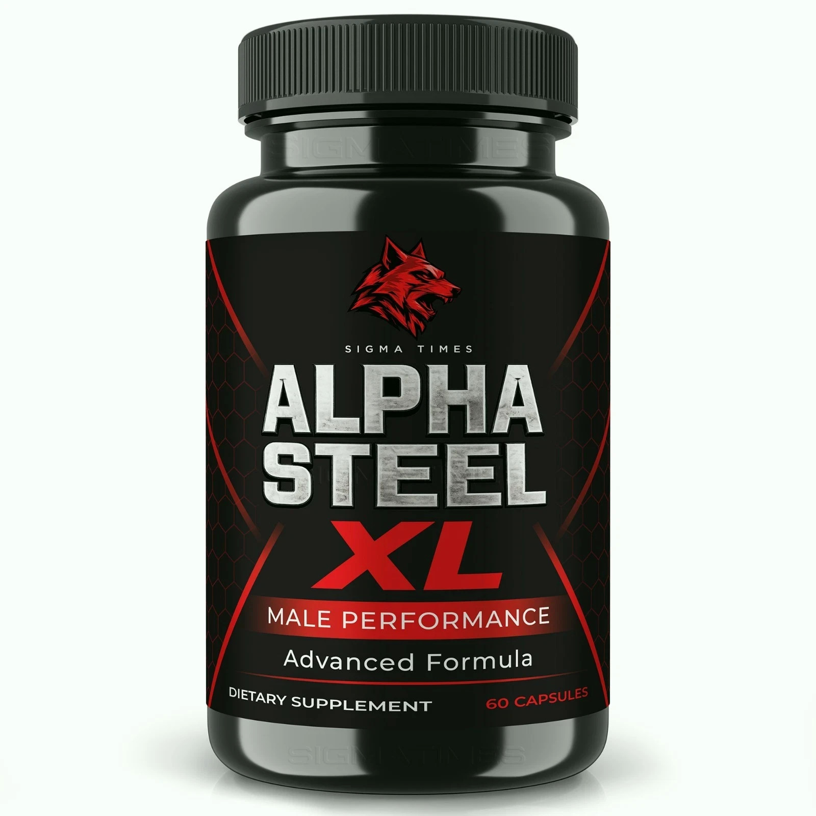 Alpha Steel XL Men’s Daily Wellness Formula 60 Capsules Pack of 2