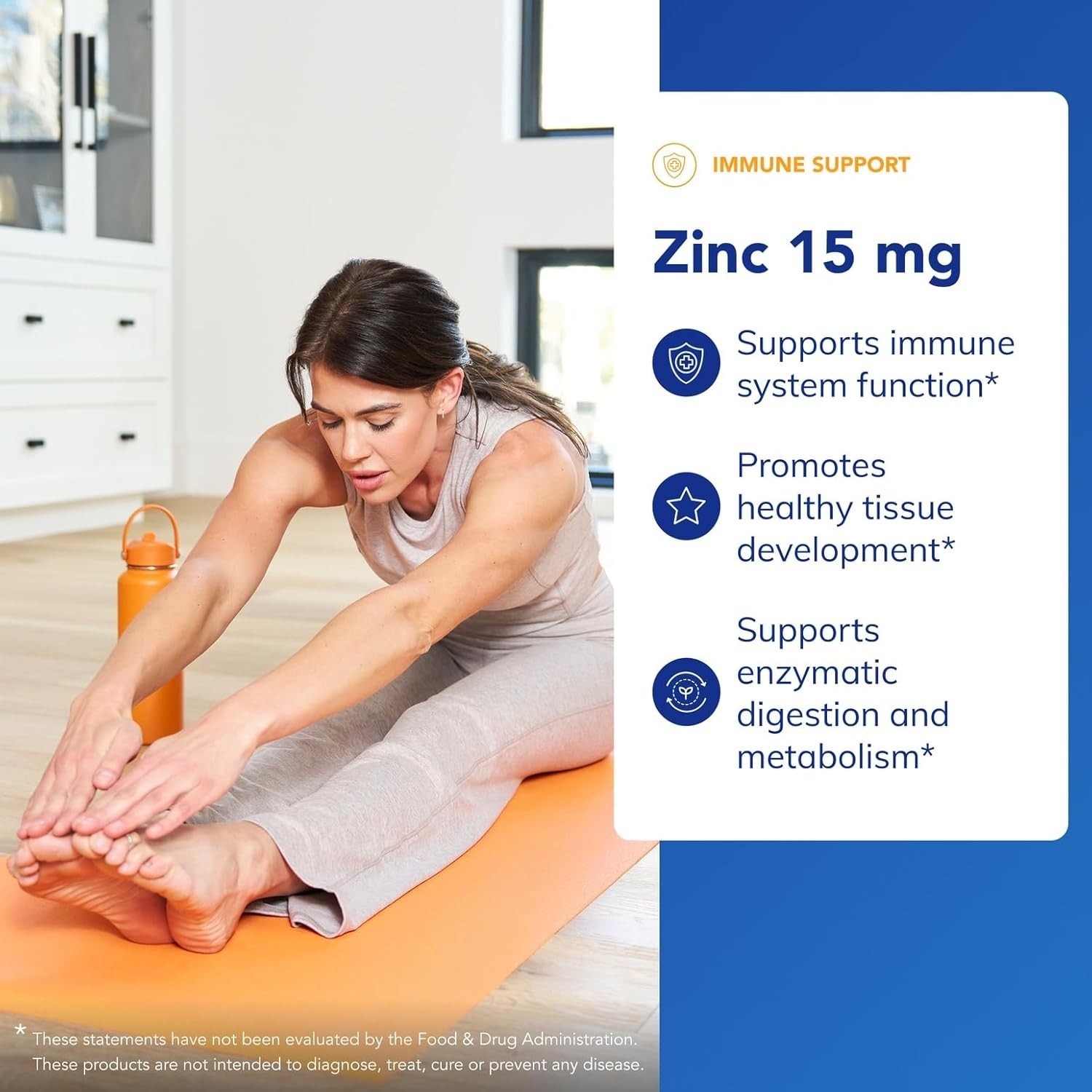 Pure Encapsulations Zinc 15 mg – Zinc Picolinate Supplement for Immune System Su