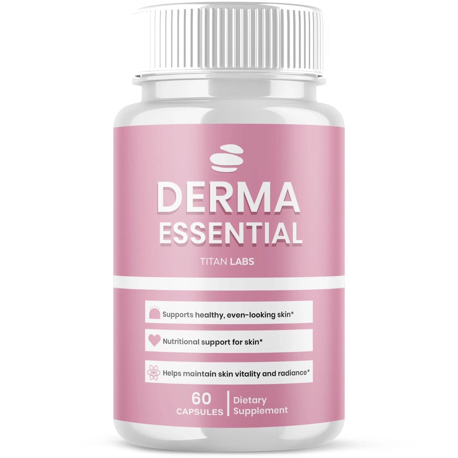 2 Pack Derma Essential Probiotics Advanced Healthy Skin Support 60 Capsules F S