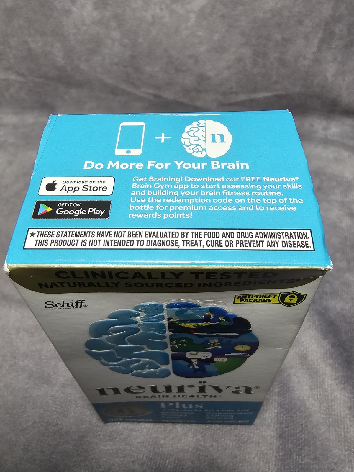 Schiff Neuriva Plus Fast-Acting Brain Performance Capsules – 30 Count Exp 09/26+