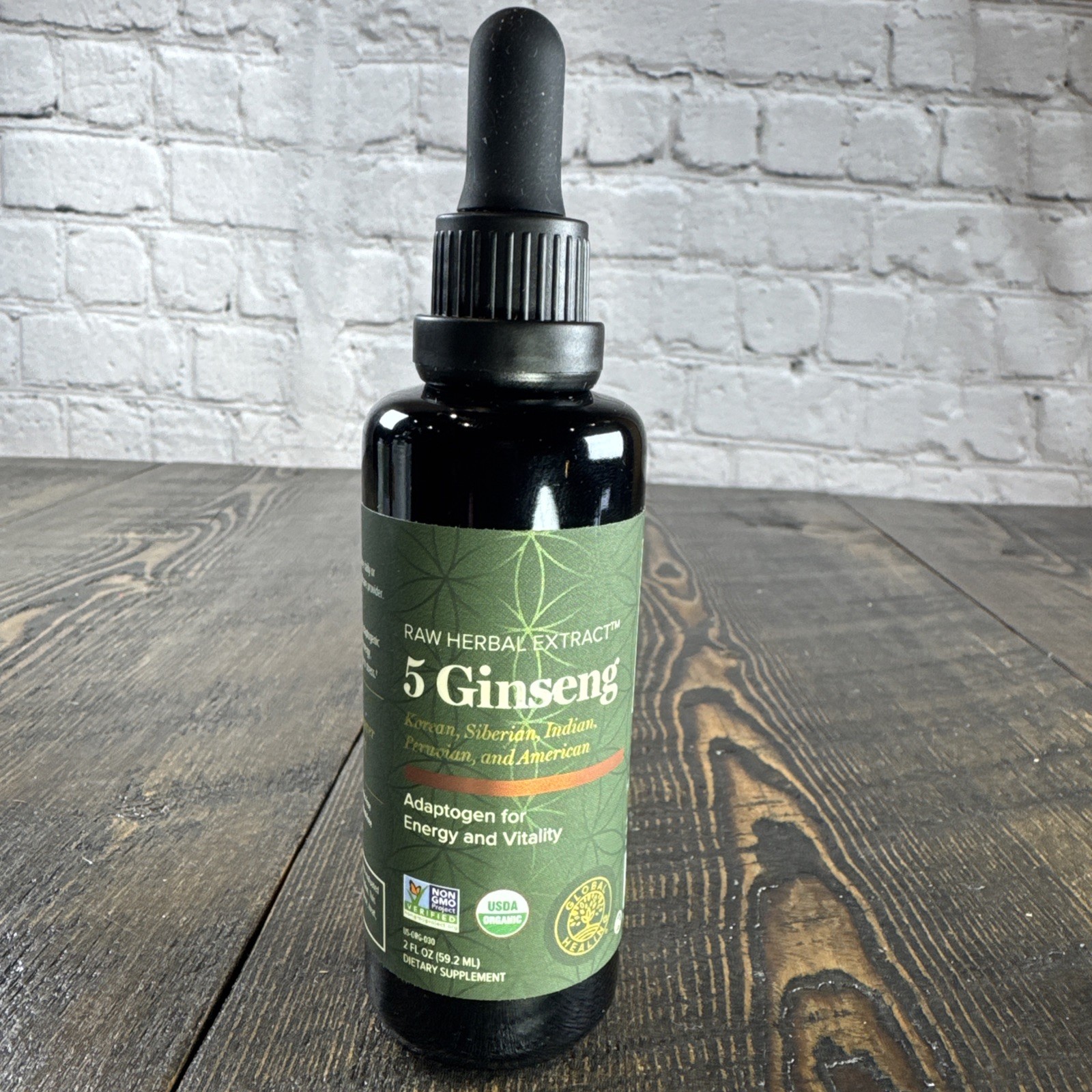 Global Healing 5 Ginseng 2 FL OZ Energy & Vitality
