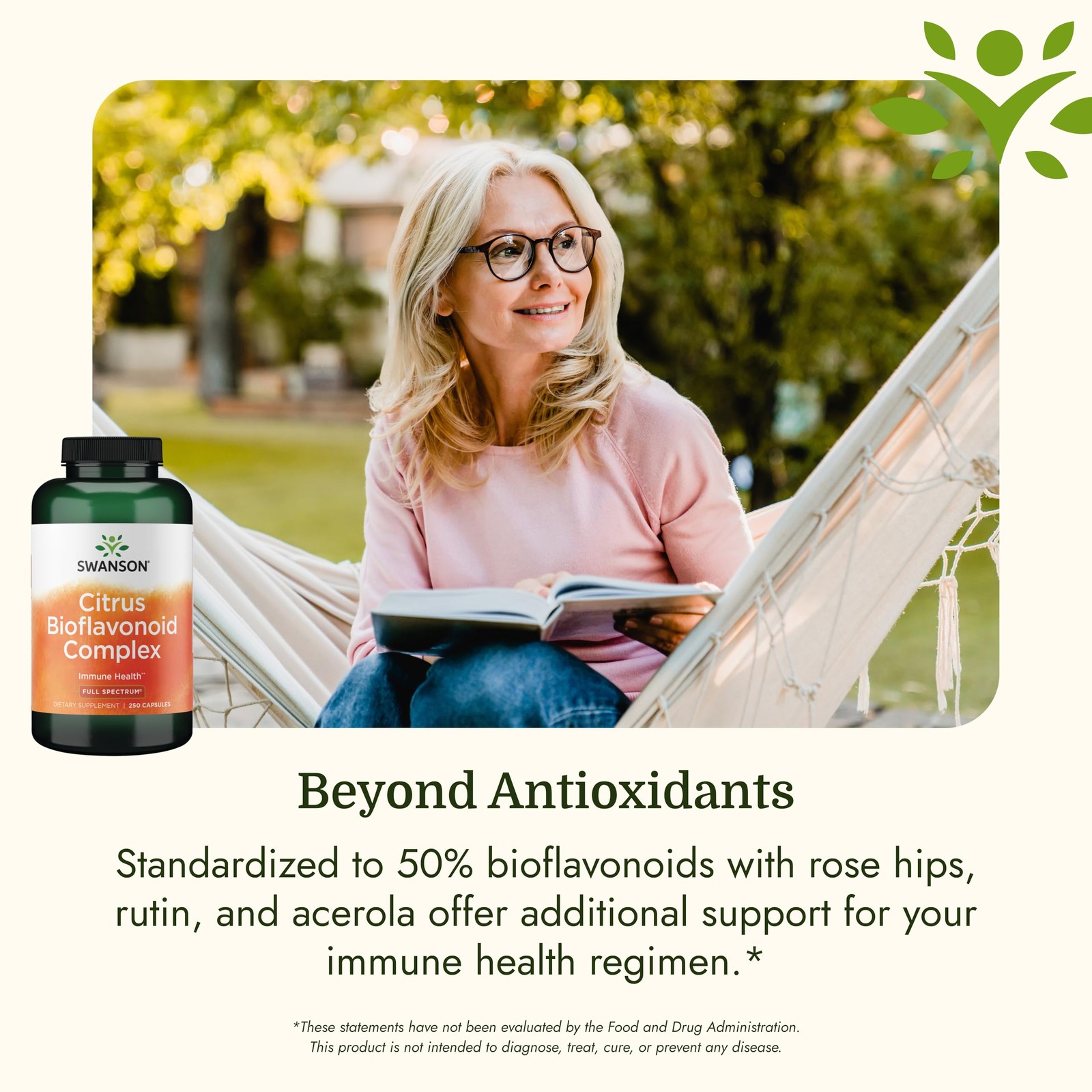 Swanson Full Spectrum Citrus Bioflavonoid Complex Immune And Antioxidant