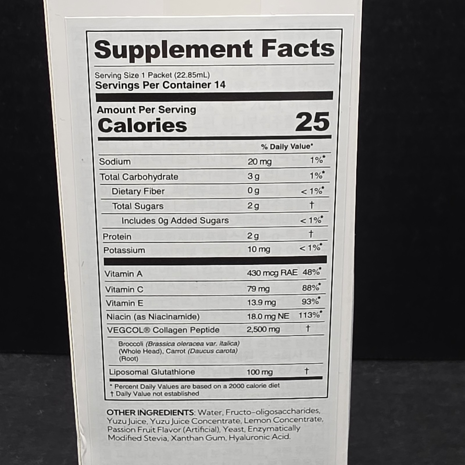 Dr. Eve Seedlab Plant-Based Reset Collagen Shot – 14 – 0.76 Fl Oz Packets, New!