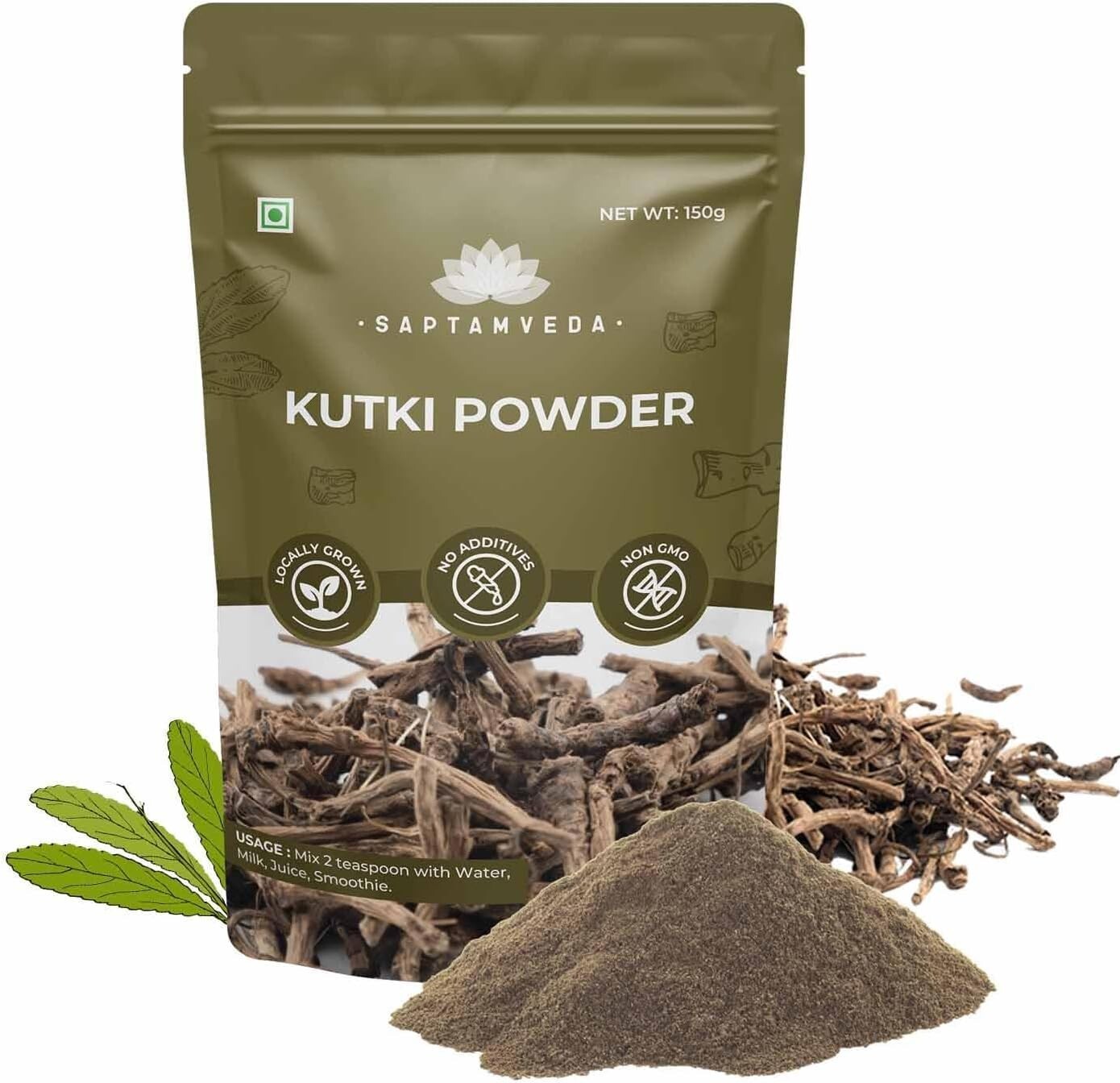 Kutki Powder, 150 Gm – Liver Support & Detox (Pack of 1)