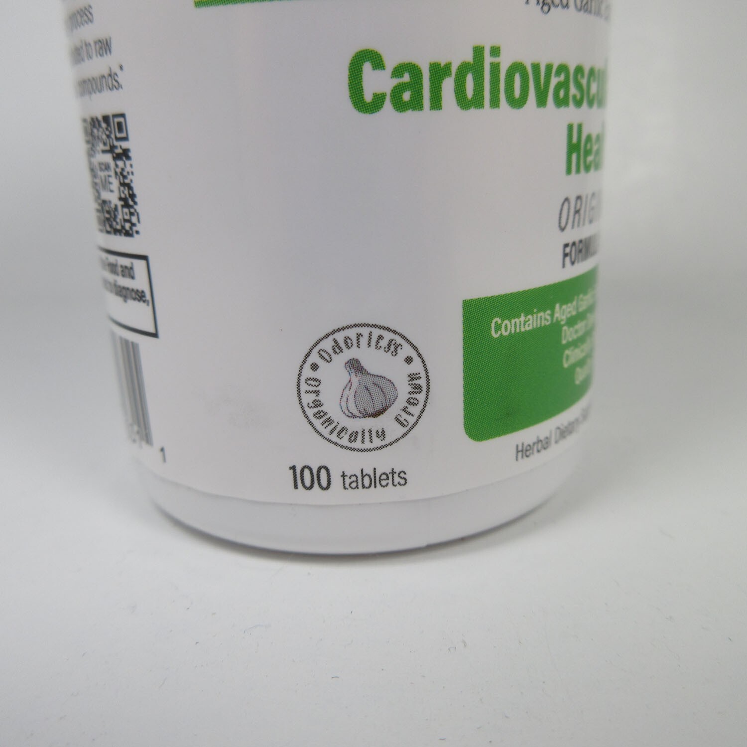 Kyolic Cardiovascular Health Formula 100 Aged Garlic Extract AGE 100 Tablets