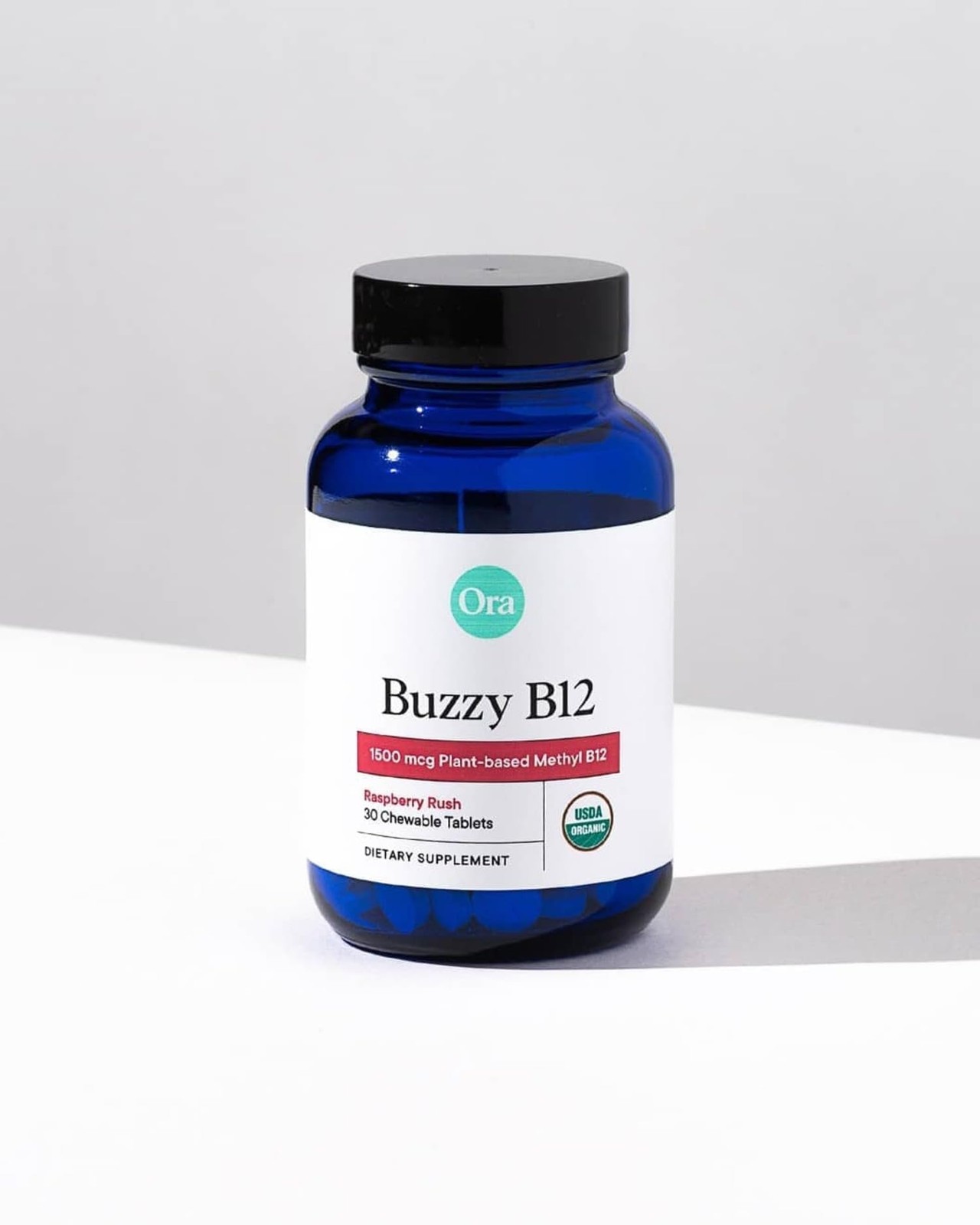 Ora Organic Vitamin B12 1500mcg PlantBased methylcobalamin for Adults Natur…