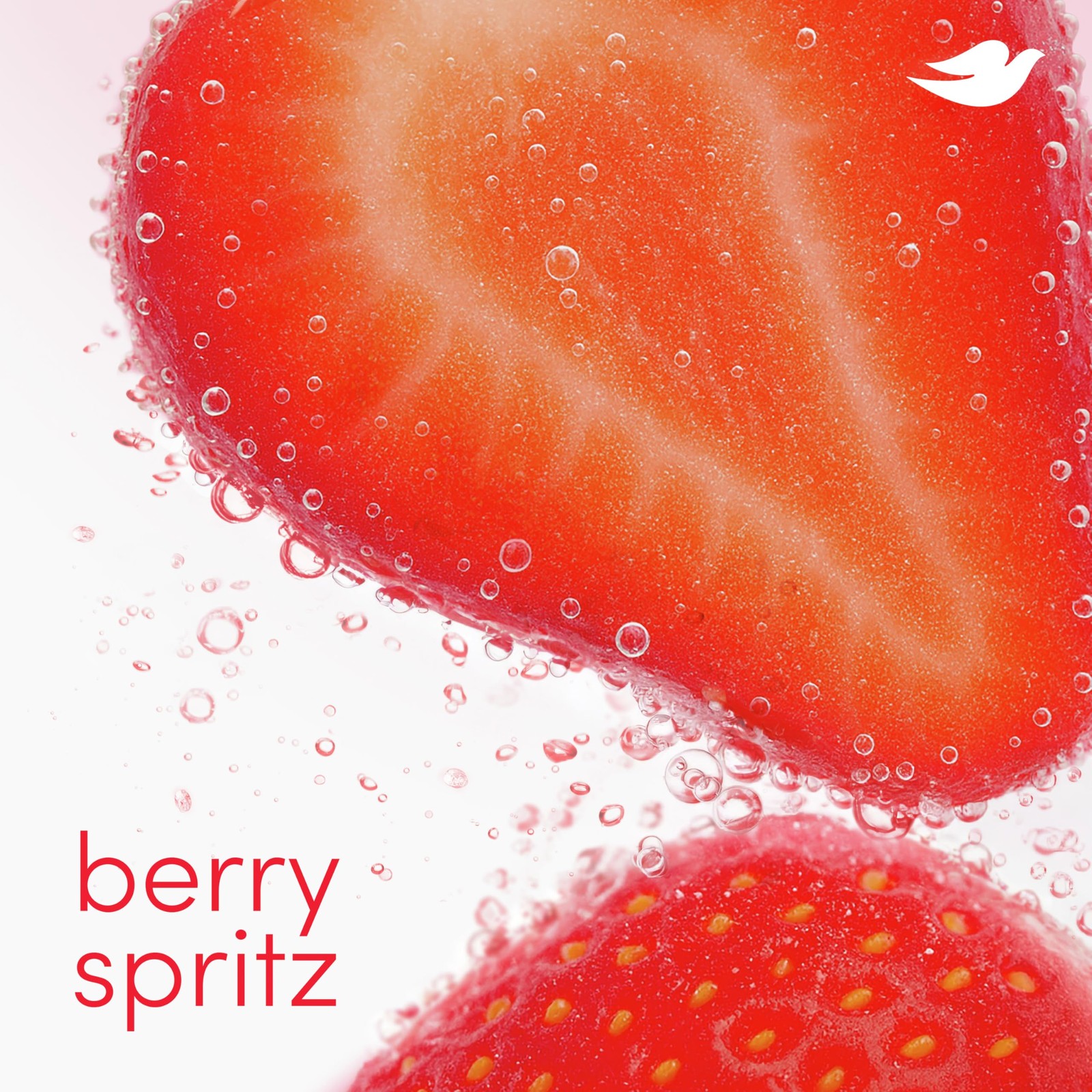 Dove Deodorant Stick Berry Spritz for 72 Hour Odor 2.4 Ounce (Pack of 1), Red
