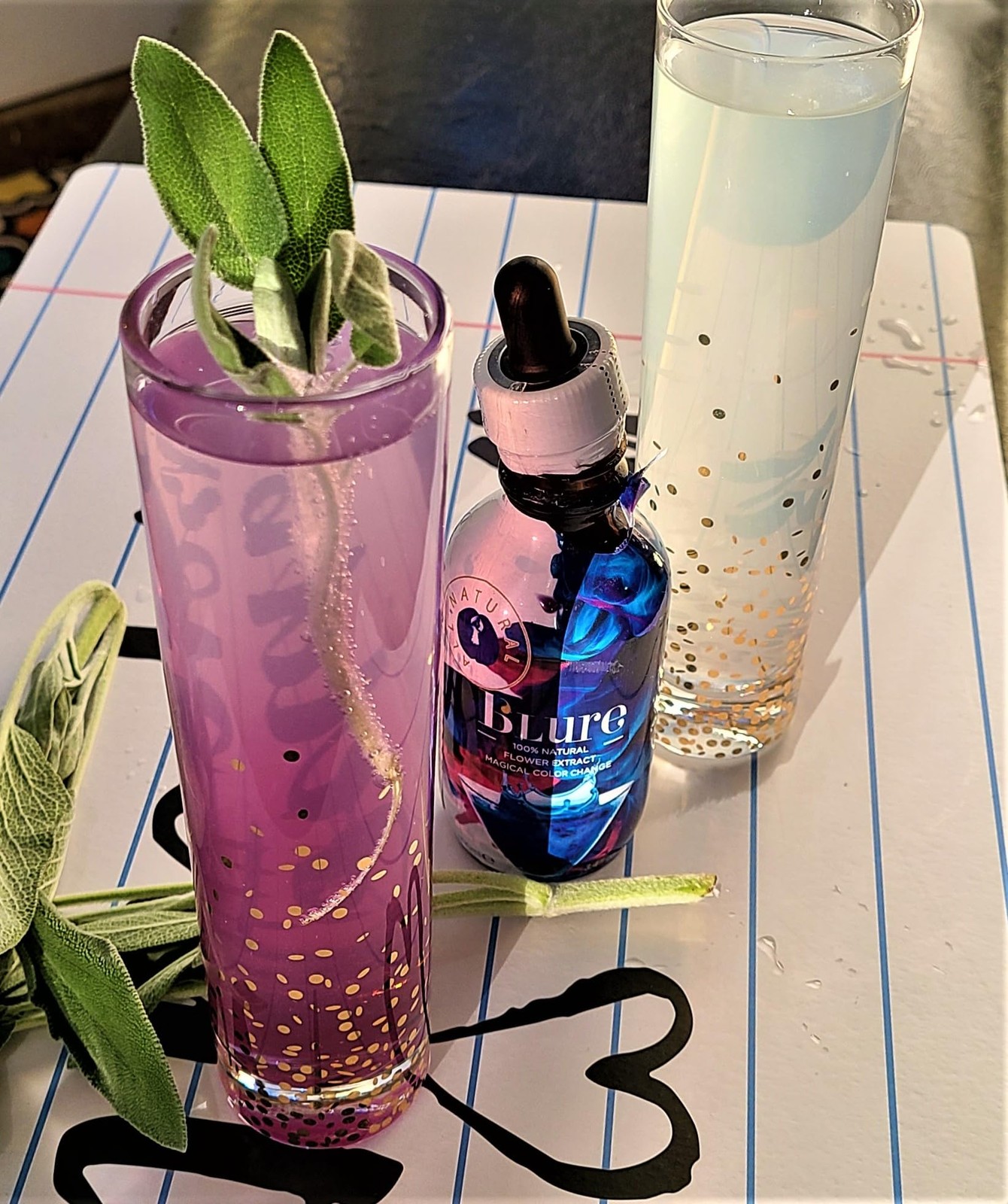 B’Lure Butterfly Pea Flower Extract | 3.4 fl oz (100 ml) | Natural Blue Botan…