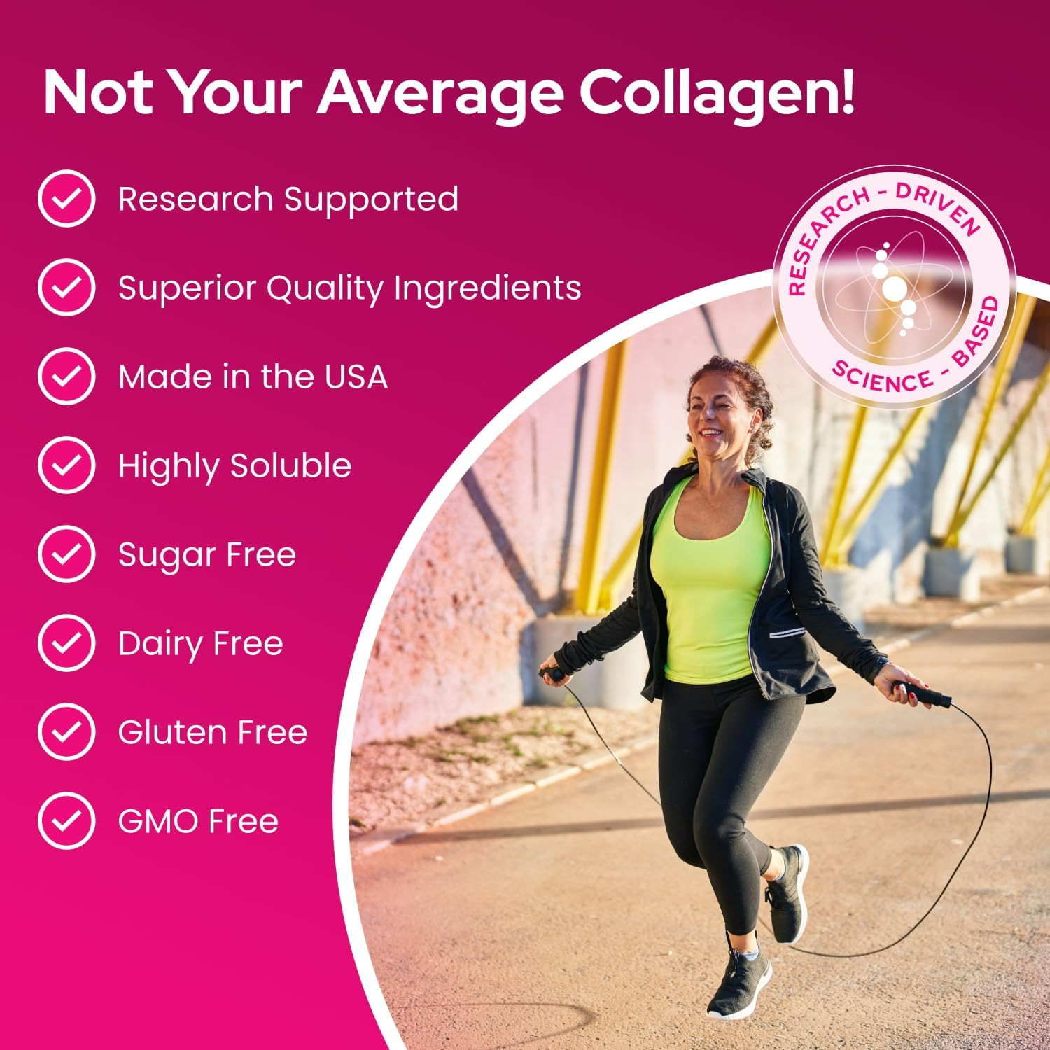 FORTIBONE Collagen Peptides Essential Bone Builder Hydrolyzed Collagen Powder fo