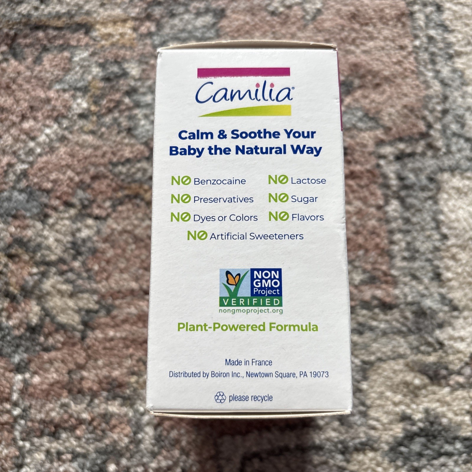 Boiron Camilia, Liquid Doses Teething Relief Exp 07/2028