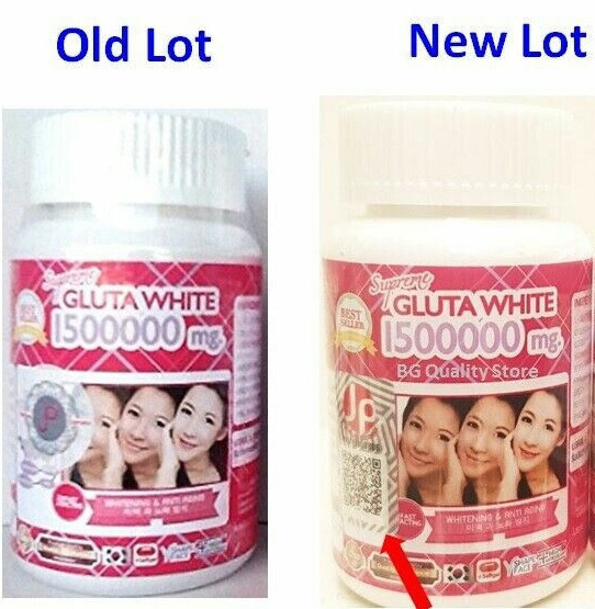 GLUTA WHITE 1500000 mg Food Supplement – BROWN SPOTS, AGING