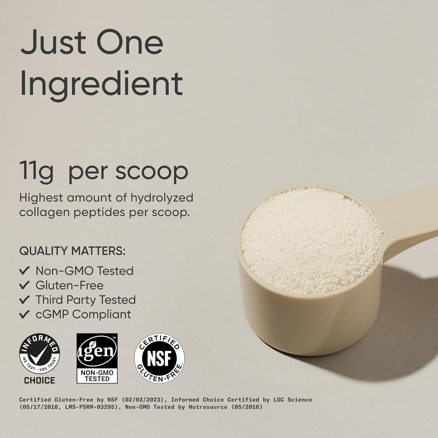 Hydrolyzed Collagen Peptides Powder for Skin, Nails, and Joint Health