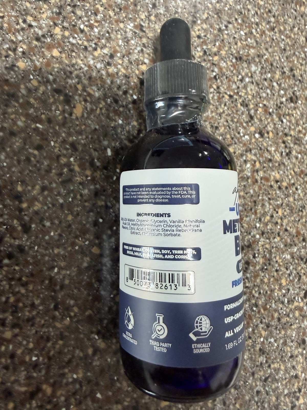 Ultra Blue Alex Jones Naturals Vegan GF USP Grade Exp 06/2025