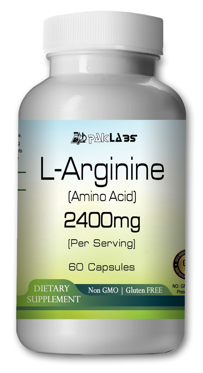 L-Arginine 2400mg capsules high potency-best