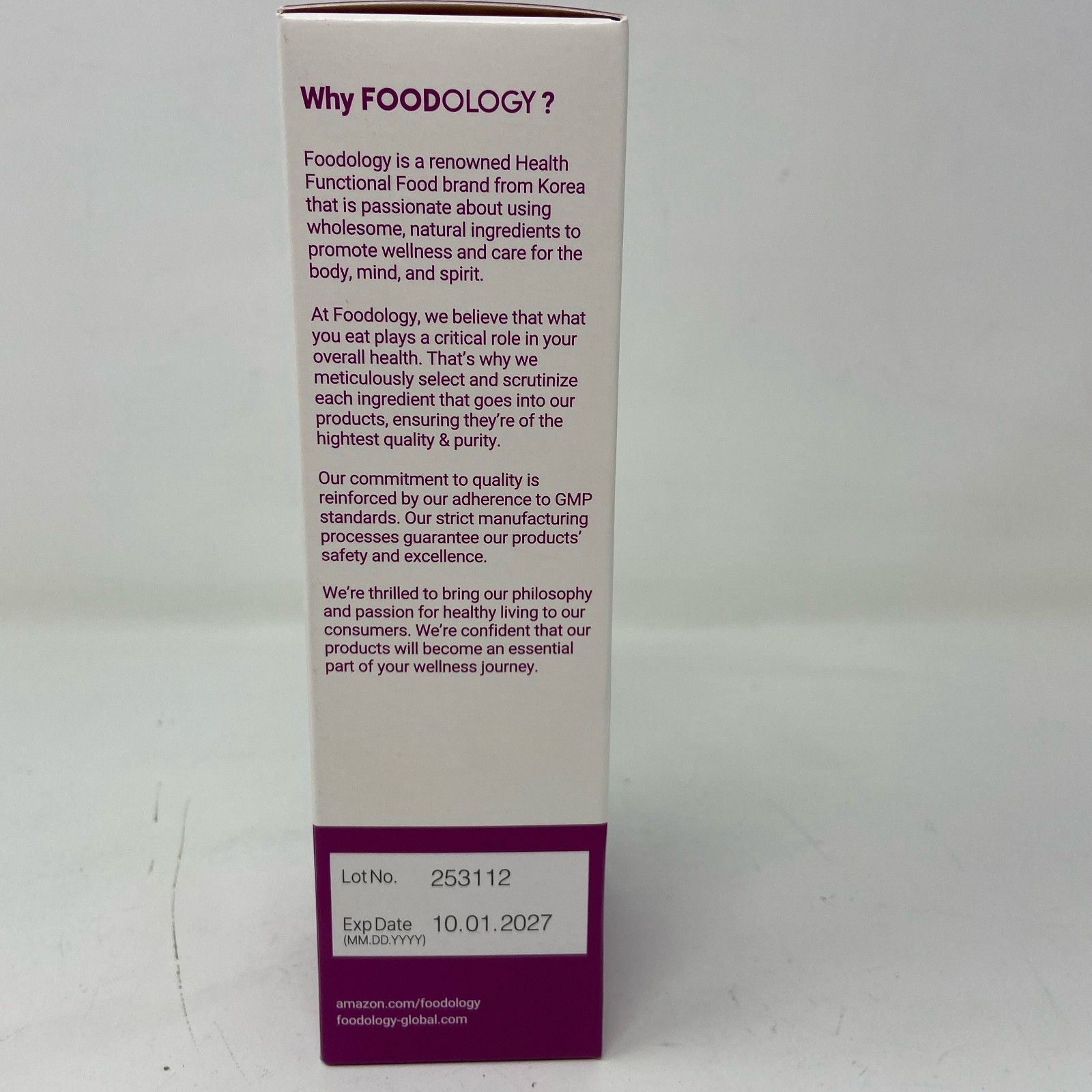 FOODOLOGY Coleology Bowel Movement Jelly Purple 25g x 10 Sticks