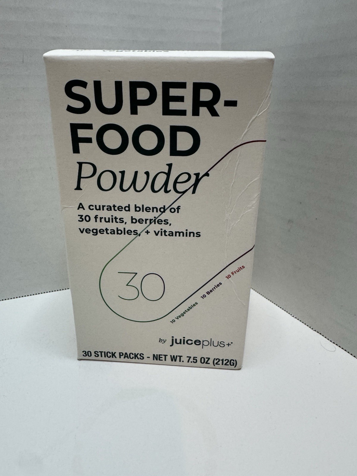 Juice Plus Super Food Powder 30 Stick Packs 7.5 Oz 212 G Exp 5/26